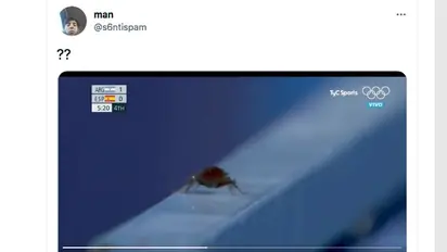 Tokyo Olympics: Cameraman records a cockroach instead of hockey match; Watch video