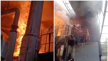 അമ്പലപ്പാറ മാലിന്യ നിര്മ്മാര്ജന ഫാക്ടറിയിൽ വന് തീപിടിത്തം; 26 പേര്ക്ക് പരിക്ക്, മുന്ന് പേരുടെ നില ഗുരുതരം