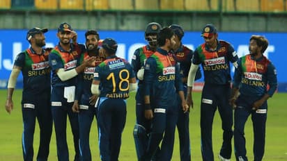 T20 World Cup 2021: ಶ್ರೀಲಂಕಾ ವಿರುದ್ಧ ಸೋಲು, ವೆಸ್ಟ್ ಇಂಡೀಸ್ ಕನಸು ಛಿದ್ರ!