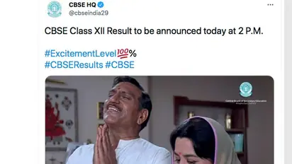 Netizens left amused as CBSE uses 'DDLJ' meme for result announcement; Check out tweets