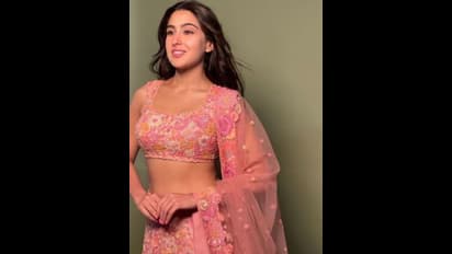 പിങ്ക് ലഹങ്കയിൽ സുന്ദരിയായി സാറ അലി ഖാൻ; ചിത്രങ്ങൾ കാണാം