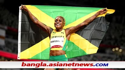 ১০০ মিটারে ফের জামাইকার জয়জয়কার - তাজ ধরে রাখলেন থমসন-হেরা, ভাঙল অলিম্পিক রেকর্ডও