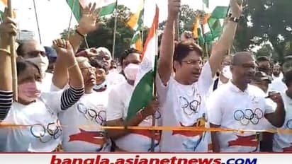 BJP Marathon: পুলিশের অনুমতি নেই, চ্যালেঞ্জ রেখেই রবিবার রেড রোডে দৌড়লেন দিলীপ-সৌমিত্ররা
