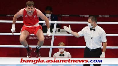 কোয়ার্টারফাইনাল জিতেই বন্য সেলিব্রেশন, লজ্জাজনকভাবে অলিম্পিক সোনা হারালেন বক্সার
