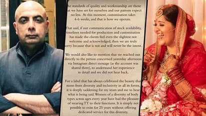 Designer Tarun Tahiliani apologises to Instagram influencer Tanaya Narendra after body-shaming post goes viral