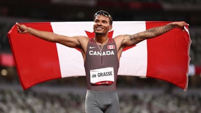 ഒളിംപിക്സ് 200 മീറ്ററില് ആന്ദ്രേ ഡി ഗ്രാസിന് സ്വര്ണം