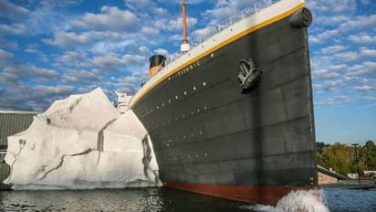 ടൈറ്റാനിക് മ്യൂസിയത്തിലെ മഞ്ഞുമല തകർന്നു, സന്ദര്ശകര്ക്ക് പരിക്ക്