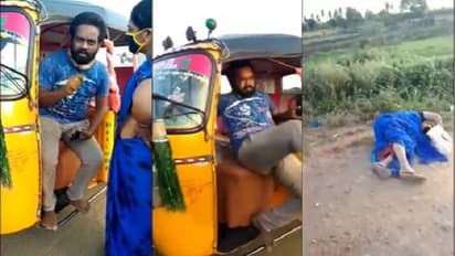అప్పు తీర్చమన్నందుకు మహిళను ఎగిరి తన్నిన ఆటో డ్రైవర్ దాష్టీకం (వీడియో)