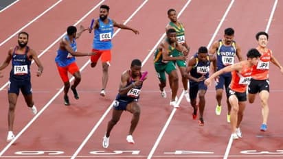 4x400 മീറ്റര് റിലെ: ഏഷ്യന് റെക്കോഡ് തിരുത്തി, എന്നിട്ടും ഇന്ത്യക്ക് ഫൈനലിന് യോഗ്യതയില്ല