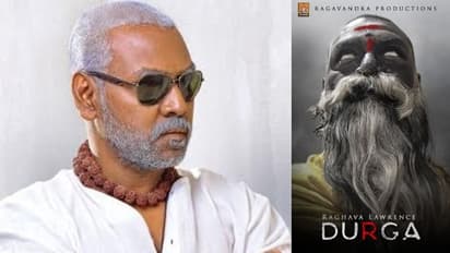 கெட்டப்பே செம்ம திகிலா இருக்கே... மிரட்டலாக வெளியானது ராகவா லாரன்ஸின் ‘துர்கா’ ஃபர்ஸ்ட் லுக்...!