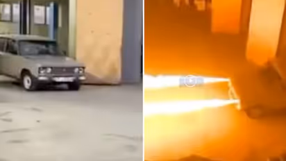Russian mechanic turns car into flamethrower; reminds netizens of 'Mad Max'