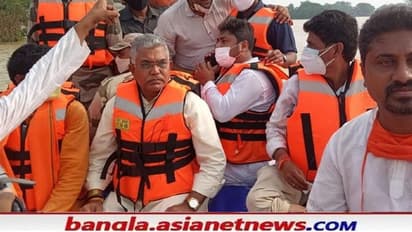 'ত্রিপুরাতে নাটক করতে যাচ্ছেন TMC নেতারা', ঘাটালে গিয়ে বন্যা ইস্যুতেও বিস্ফোরক দিলীপ