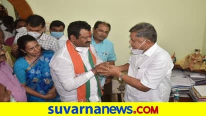 ಶೆಟ್ಟರ್ ಆಶೀರ್ವಾದ ಪಡೆದ ಸಚಿವ ಮುನೇನಕೊಪ್ಪ