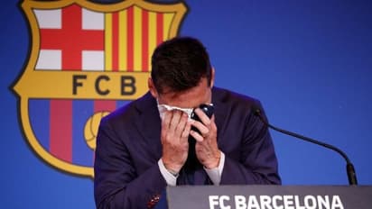 'കരിയറില് ഏറ്റവും കൂടുതല് വേദന തോന്നിയ നിമിഷം'; വിടവാങ്ങല് വാര്ത്താസമ്മേളനത്തില് പൊട്ടികരഞ്ഞ് മെസി