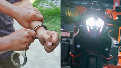 വടിവാള്‍ വീശി ഷോറൂമില്‍ നിന്ന് ഡ്യൂക്ക് മോഷ്ടിച്ചു; അഭ്യാസപ്രകടനത്തിനിടെ പൊലീസ് പരിശോധന, യുവാക്കള്‍ പിടിയില്‍