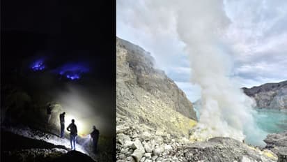 ಜ್ವಾಲಾಮುಖಿ ಮುಂದೆ ನಿಂತು ಫೋಟೋಗೆ ಫೋಸ್, ಕಾಲು ಜಾರಿ 250ಗೆ ಅಡಿಗೆ ಬಿದ್ದ ಮಹಿಳೆ ಸಾವು!