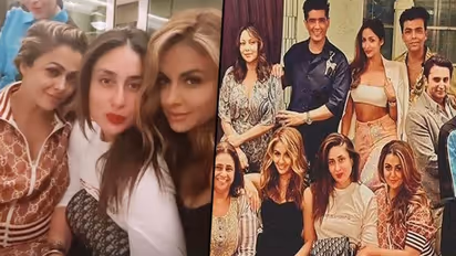 Shah Rukh Khan to Adar Poonawalla to Malaika Arora; Bollywood gang get together for starry weekend (Pictures)
