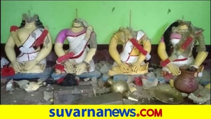 ಬಾಂಗ್ಲಾ: 4 ಹಿಂದೂ ದೇಗುಲಗಳ ಮೇಲೆ ದುಷ್ಕರ್ಮಿಗಳ ದಾಳಿ!