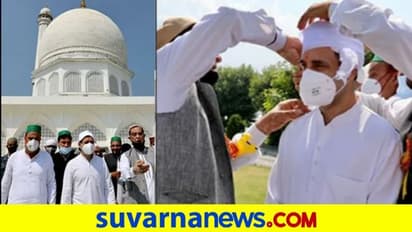 ದೇವಸ್ಥಾನದಿಂದ 'ತಿಲಕ'ವಿಟ್ಟು, ಮಸೀದಿಗೆ ತೆರಳಿದ ರಾಹುಲ್: ಫೋಟೋ ಹಂಚಿದ ಕಾಂಗ್ರೆಸ್!