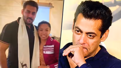 Salman Khan trolled for posing with Mirabai Chanu wearing this