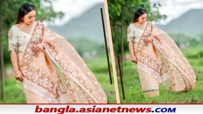 মণিপুরের মীরাবাঈ চানু এবার আঞ্চলিক শাড়িতে, নতুন লকুস মুহূর্তে ভাইরাল