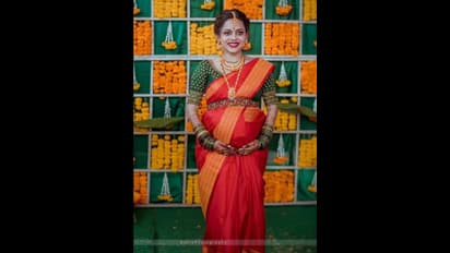 ಮೊದಲ ಮಗುವಿನ ನಿರೀಕ್ಷೆಯಲ್ಲಿ ಕಿರುತೆರೆ ನಟಿ ಅಮೃತಾ; ಅದ್ಧೂರಿ ಸೀಮಂತ ಫೋಟೋಗಳಿವು!