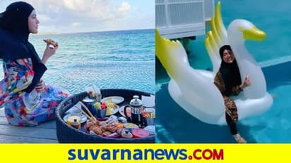 ಮಾಲ್ಡೀವ್ಸ್‌ನಲ್ಲಿ ಸನಾ ಖಾನ್: ಮಾಜಿ ನಟಿಯ ಬೀಚ್ ವೈಬ್ಸ್ ಹೀಗಿದೆ