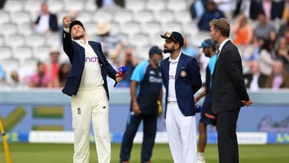 লর্ডস টেস্ট শুরুতেও বাঁধা বৃষ্টি, টসে জিতে ফিল্ডিংয়ের সিদ্ধান্ত ইংল্যান্ডের, দেরিতে শুরু হল খেলা