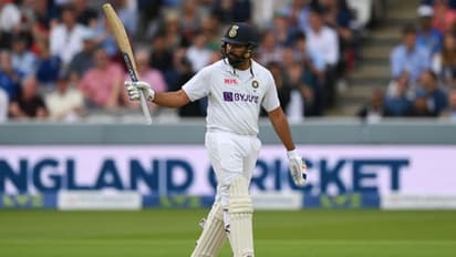 রোহিত শর্মার আক্রমণাত্মক ব্য়াটিং, বৃষ্টি বিঘ্নিত লর্ডস টেস্টে ভালো শুরু ভারতের