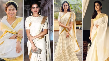 Onam special: Samantha Akkineni to Kavya Madhavan to Nayanthara; 7 South actresses flaunt Kasavu sarees