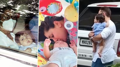 Breaking: Kareena Kapoor's son Jeh aka Jehangi's first pictures/video are out; take a look