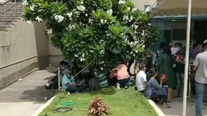 பலமணி நேரம் வெயிலில் கருகிய செய்தியாளர்கள்.. அலட்சியம் காட்டிய அதிகாரிகள். மரத்தடியில் ஒண்டிய அவலம்..