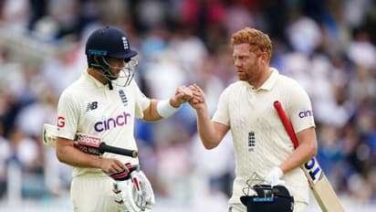 ഇംഗ്ലണ്ടിന് റൂട്ടിന്റെ വഴി, കൈപിടിച്ച് ബെയർസ്റ്റോ; ലോർഡ്സില് ഇംഗ്ലീഷ് മുന്നേറ്റം