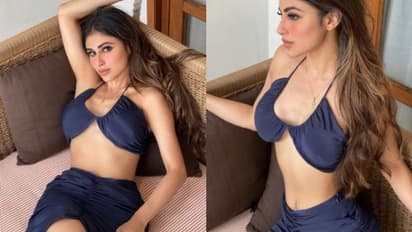 బికినీ టాప్ రివర్స్.. కొత్త ట్రెండ్ కి తెర లేపిన మౌనిరాయ్