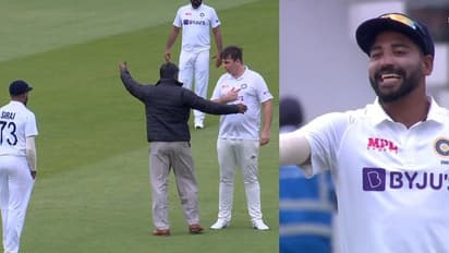 'ഇന്ത്യന് താരമാ'! മൈതാനത്തിറങ്ങിയത് പൊക്കിയപ്പോള് ബിസിസിഐ ലോഗോ കാട്ടി കാണി; ലോർഡ്സില് കൂട്ടച്ചിരി