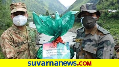 ಪಾಕ್ ಸ್ವಾತಂತ್ರ್ಯ ದಿನ: ಉಭಯ ದೇಶಗಳ ಯೋಧರ ಸಿಹಿ ವಿನಿಮಯ