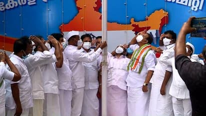 സ്വാതന്ത്യദിനം ആഘോഷിക്കാനുള്ള സത്ബുദ്ധി സി പി എമ്മിന് തോന്നിയതിൽ സന്തോഷമെന്ന് കെ സുധാകരൻ