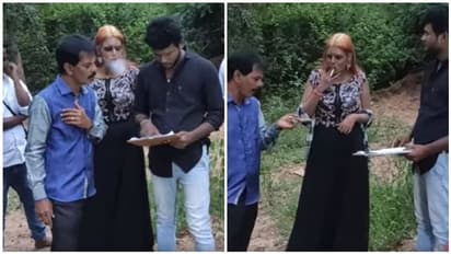 ஷூட்டிங் ஸ்பாட்டில் குப்பு குப்புனு புகைபிடித்த மீராமீதுன்..! கடுப்பான இயக்குனர்... சண்டை போட்ட காமெடி நடிகர்!