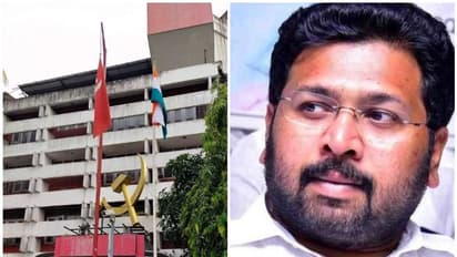 എകെജി സെന്ററിലെ ദേശീയ പതാക ഉയര്ത്തല്; ഫ്ലാഗ് കോഡിന്റെ ലംഘനം, കേസ് എടുക്കണമെന്ന് കെഎസ് ശബരീനാഥന്