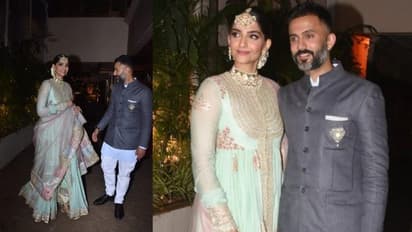 സഹോദരിയുടെ വിവാഹത്തിന് അനാര്‍ക്കലിയില്‍ തിളങ്ങി സോനം കപൂര്‍; ചിത്രങ്ങള്‍