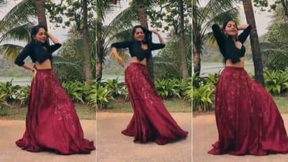 ‘പരം സുന്ദരി’ക്ക് ചുവടുവച്ച് അഹാന; കലക്കിയെന്ന് ആരാധകർ