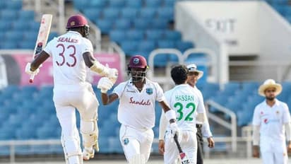 അവസാന വിക്കറ്റില്‍ ത്രസിപ്പിക്കുന്ന ജയം; പാകിസ്ഥാനെതിരായ ആദ്യ ടെസ്റ്റ് വെസ്റ്റ് ഇന്‍ഡീസിന്