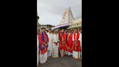 తిరుమల శ్రీవారిని దర్శించుకున్న కేంద్ర మంత్రి కిషన్ రెడ్డి