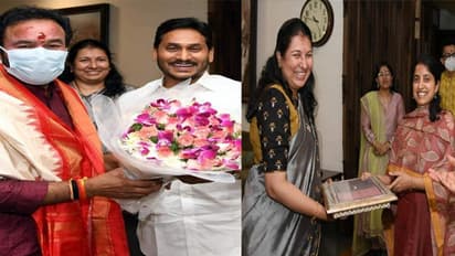 తాడేపల్లి: జగన్ను కలిసిన కేంద్ర మంత్రి కిషన్ రెడ్డి.. ఘనంగా సత్కరించిన సీఎం