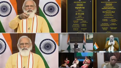 ಸತತ ದಾಳಿ ಬಳಿಕ ಅದೇ ಗತವೈಭವದಲ್ಲಿರುವ ಸೋಮನಾಥ ದೇವಾಲಯ ನಮ್ಮ ಸ್ಪೂರ್ತಿ; ಪ್ರಧಾನಿ ಮೋದಿ!