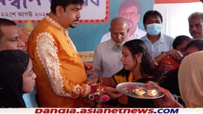 Raksha Bandhan 2021: সকাল থেকেই রাখি বন্ধন উৎসবে মেতে উঠলেন লাভলী-সুজিত-ফিরহাদরা