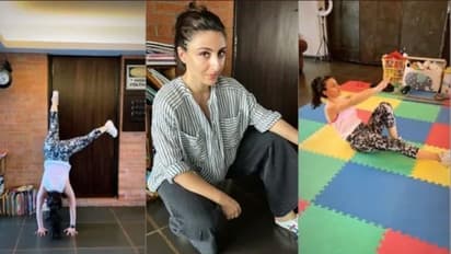 'ഉറപ്പുള്ള ശരീരത്തിനായി'; വര്ക്കൗട്ട് വീഡിയോ പങ്കുവച്ച് സോഹ അലി ഖാന്