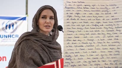 Angelina Jolie storms Instagram with debut post sharing Afghan girl's letter
