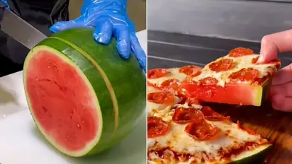 Viral video: Watermelon pizza inspires Dominos Australia to give it a try