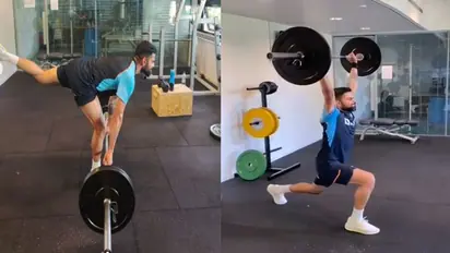 Virat Kohli's latest workout video is an inspiration for all